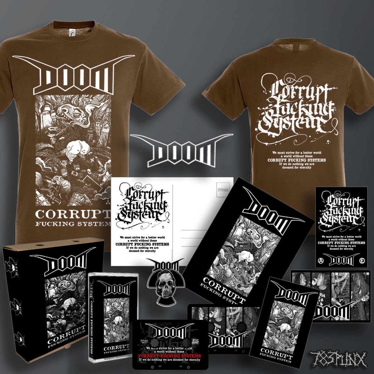 DOOM: Corrupt Fucking System Boxset (Pre-Order) cover