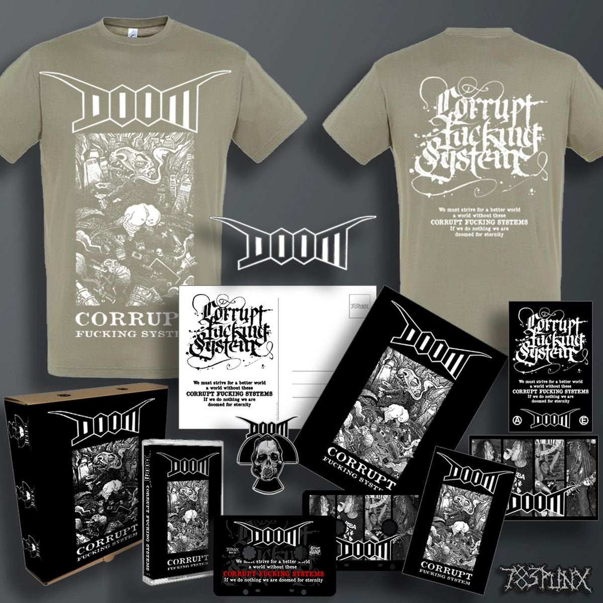 DOOM: Corrupt Fucking System Boxset (Pre-Order) cover