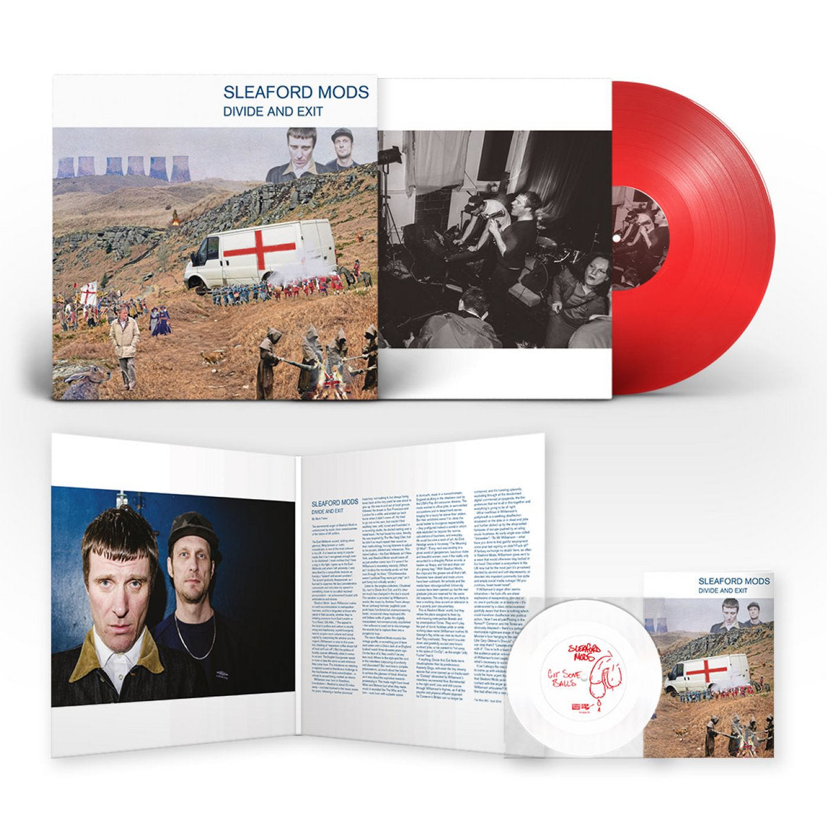SLEAFORD_MODS_Divide_And_Exit_Vinyl_LP_(Clear_Red,_bonus_Flexi)_in_Australia_Global_Disrupt_Records