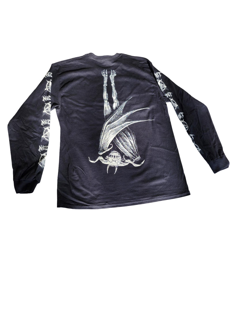 NECROT_Lifeless_Birth_Black_and_White_Long_Sleeve_[PRE-ORDER]_in_Australia_Global_Disrupt_Records