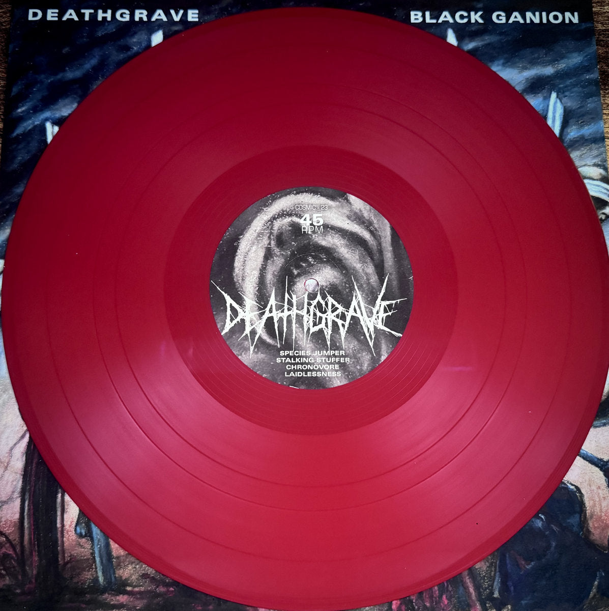 DEATHGRAVE_\/_BLACK_GANION_Vinyl_LP_in_Australia_Global_Disrupt_Records