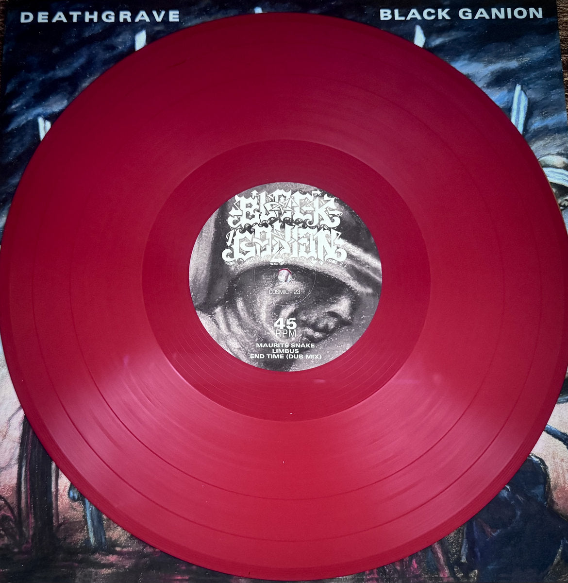 DEATHGRAVE_\/_BLACK_GANION_Vinyl_LP_in_Australia_Global_Disrupt_Records