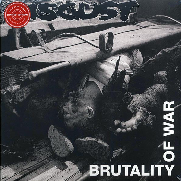 DISGUST: Brutality Of War Vinyl LP cover