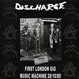 DISCHARGE_First_London_Gig_Music_Machine_28/10/80_Vinyl_LP_in_Australia_Global_Disrupt_Records