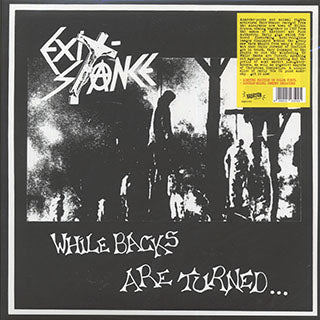 EXIT-STANCE: While Backs Are Turned Vinyl LP (White)