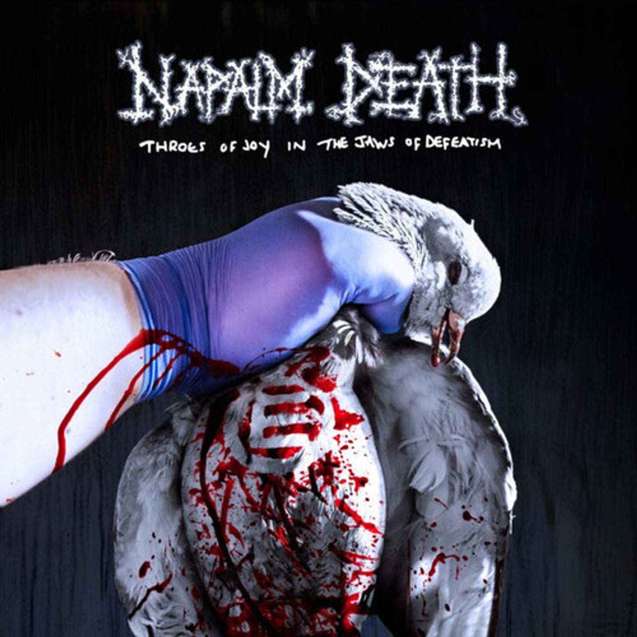 NAPALM_DEATH_(180_GRAM)_THROES_OF_JOY_IN_THE_JAWS_OF_DEFEATISM_Vinyl_LP_in_Australia_Global_Disrupt_Records