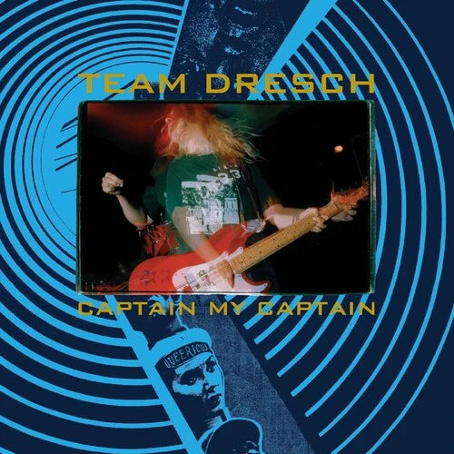 TEAM DRESCH: Captain My Captain Vinyl LP (Bass Guitar Red)