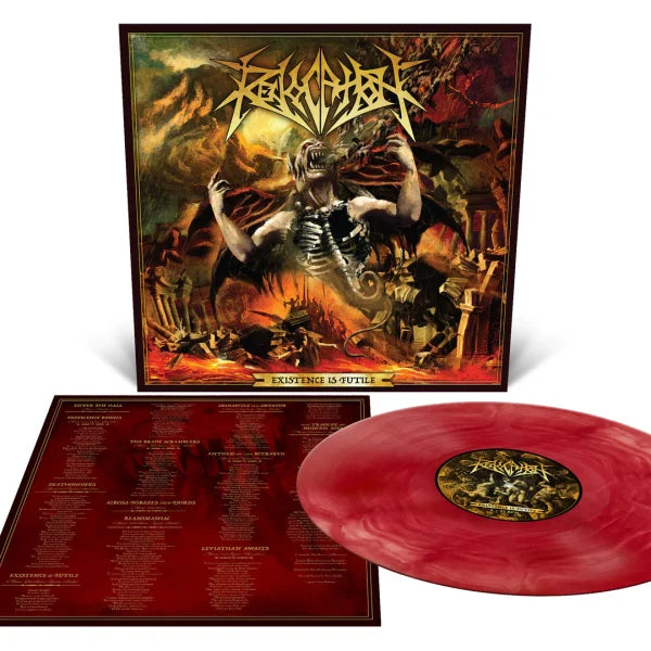 REVOCATION: Existence Is Futile Vinyl LP (Oxblood & Gold)