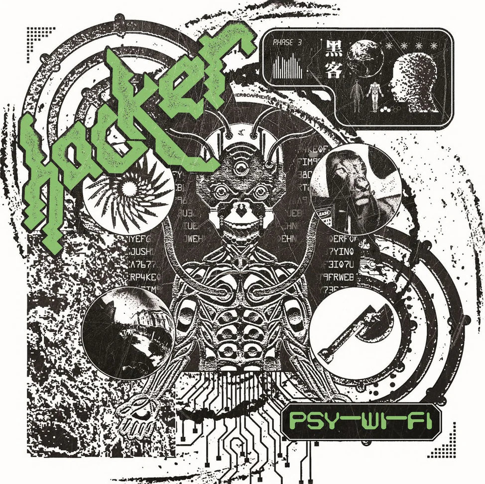 HACKER: Psy Wi-Fi 7" (Black Vinyl)