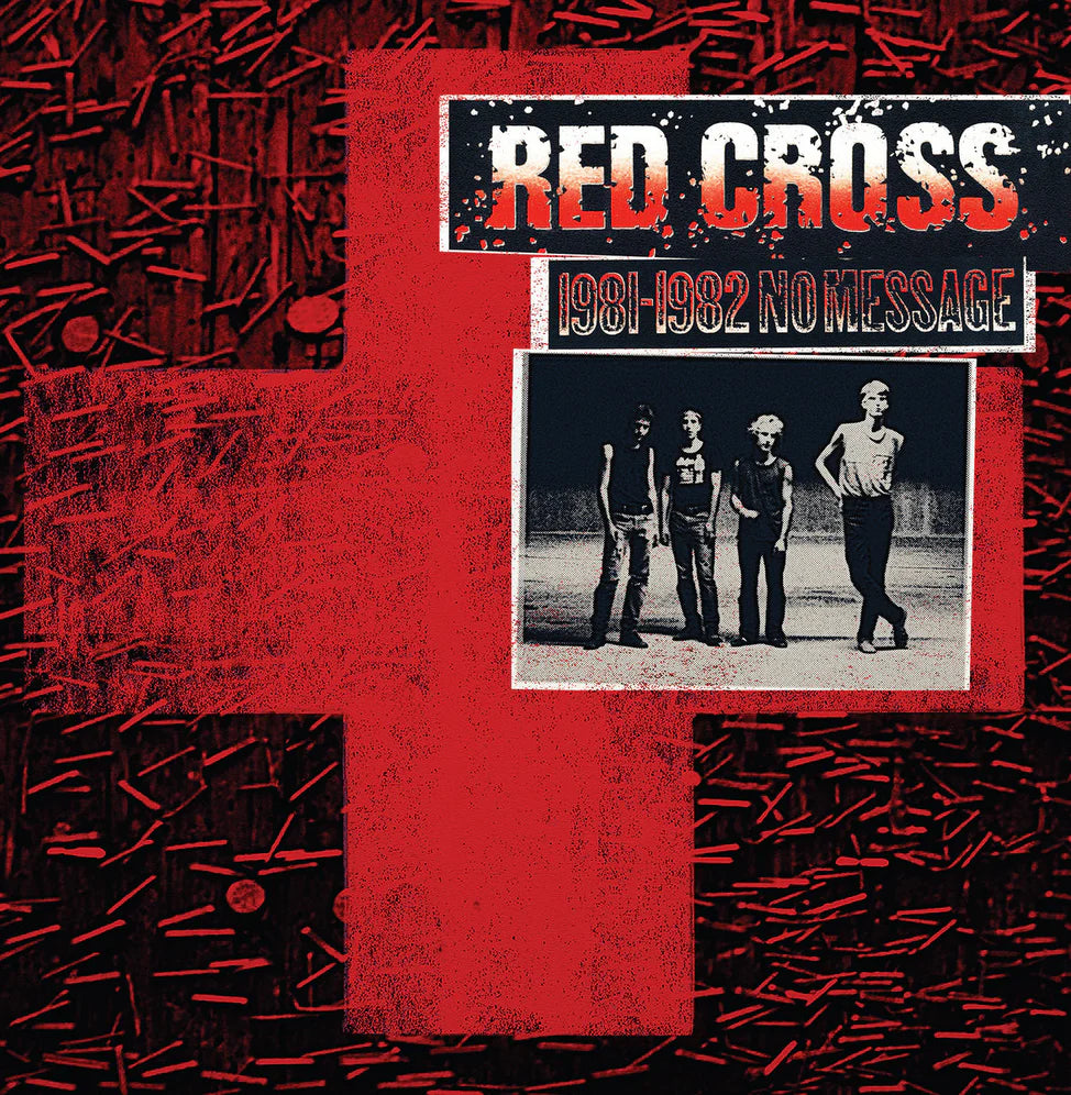 RED CROSS (Richmond VA): 1981-1982 No Message Vinyl LP (Black)