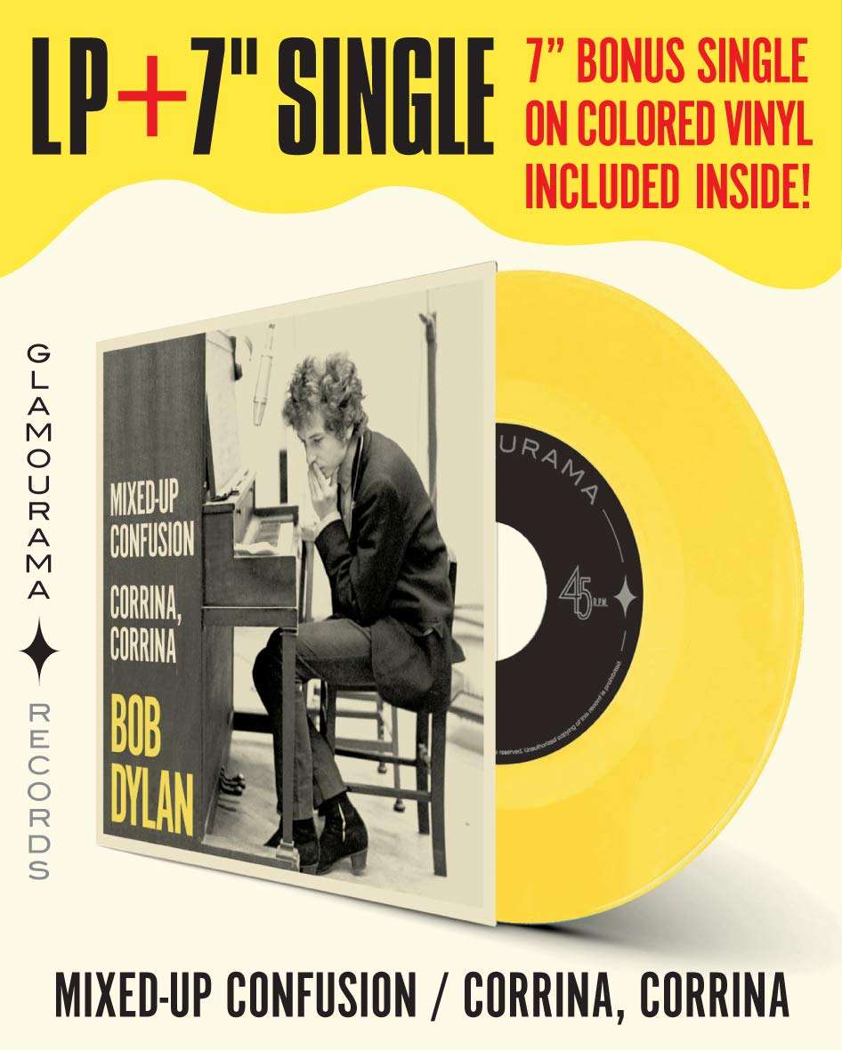 BOB DYLAN: Bob Dylan Vinyl LP (Glamourama, 180g, Ltd. + Bonus 45rpm)