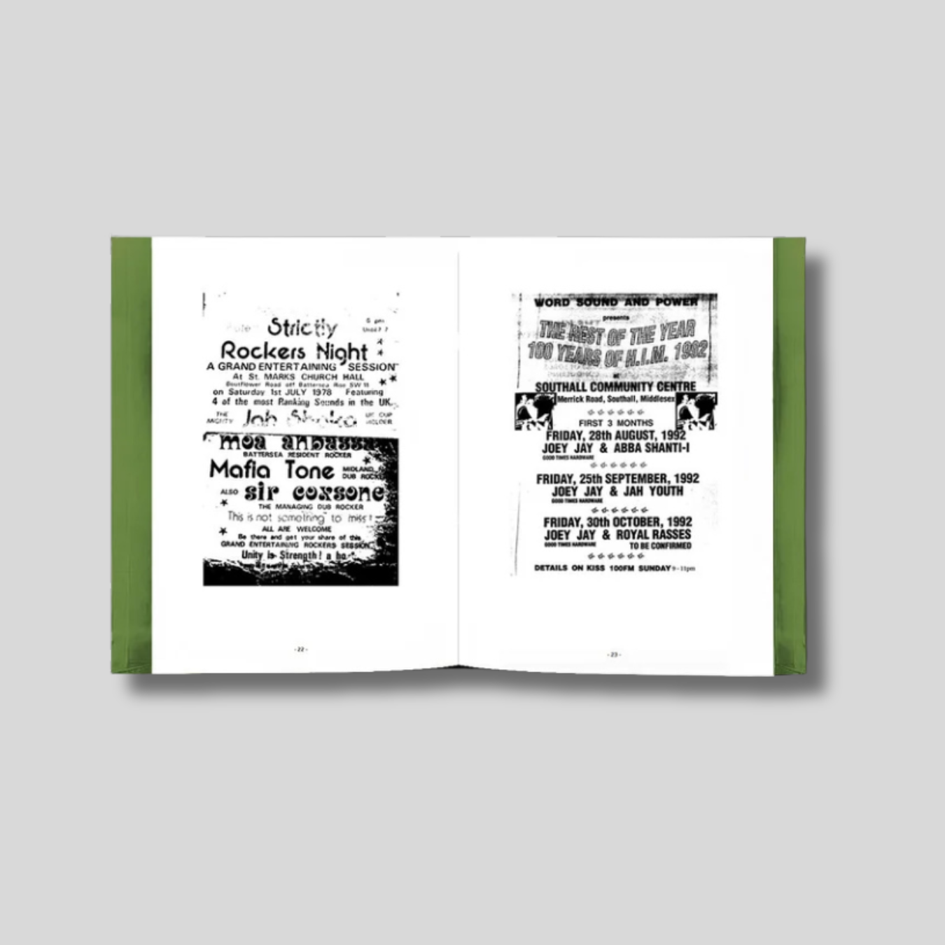 A Night To Remember: UK Soundsystem Flyers 1972-1994 Book