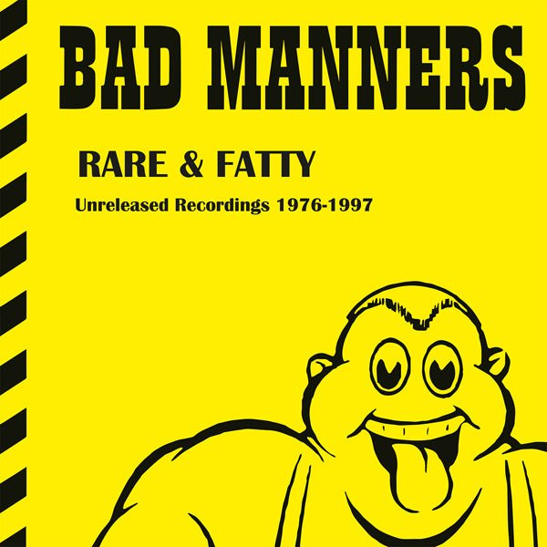 BAD MANNERS: Rare & Fatty: Unreleased Recordings 1976-1997 Vinyl LP (Red, Gatefold, Ltd. 1000)