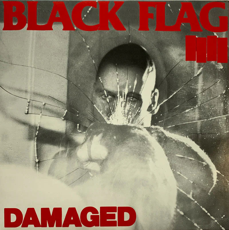 BLACK FLAG: Damaged Vinyl LP cover
