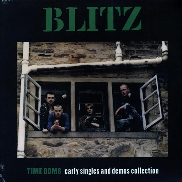 BLITZ_Time_Bomb:_Early_Singles_And_Demo_Collection_Vinyl_LP_in_Australia_Global_Disrupt_Records