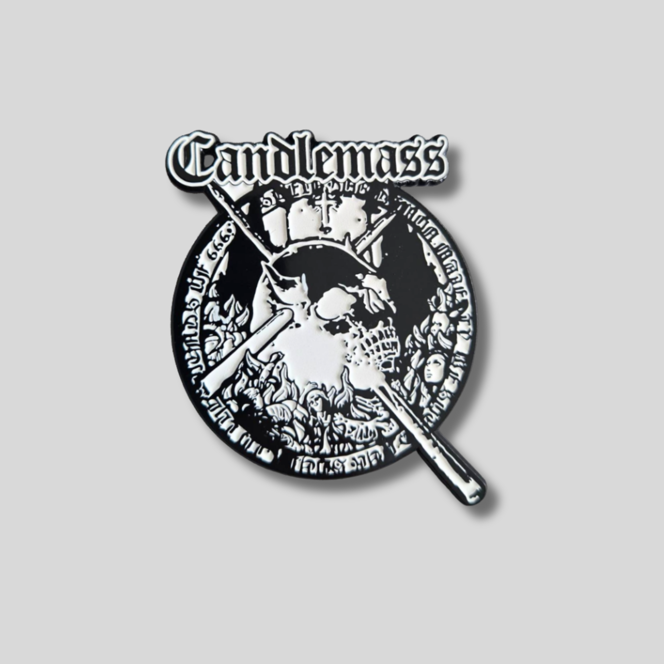CANDLEMASS: Epicus (Glow in the Dark) Enamel Pin