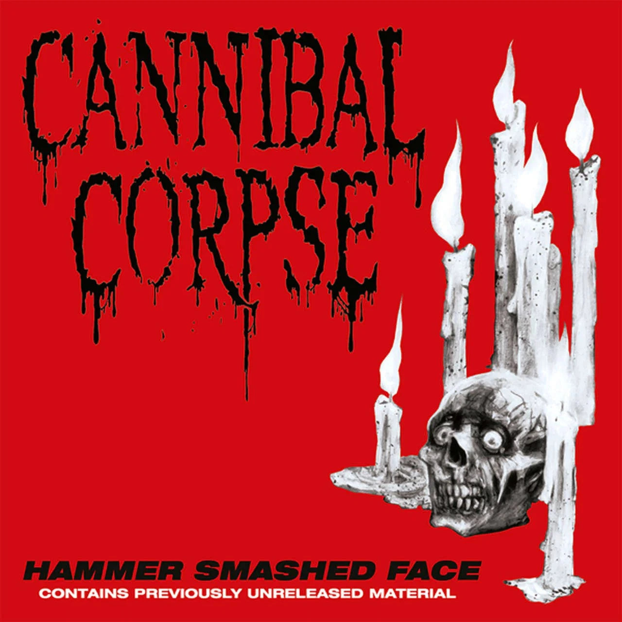 CANNIBAL CORPSE: Hammer Smashed Face Vinyl LP (Red Splatter) in Australia Global Disrupt