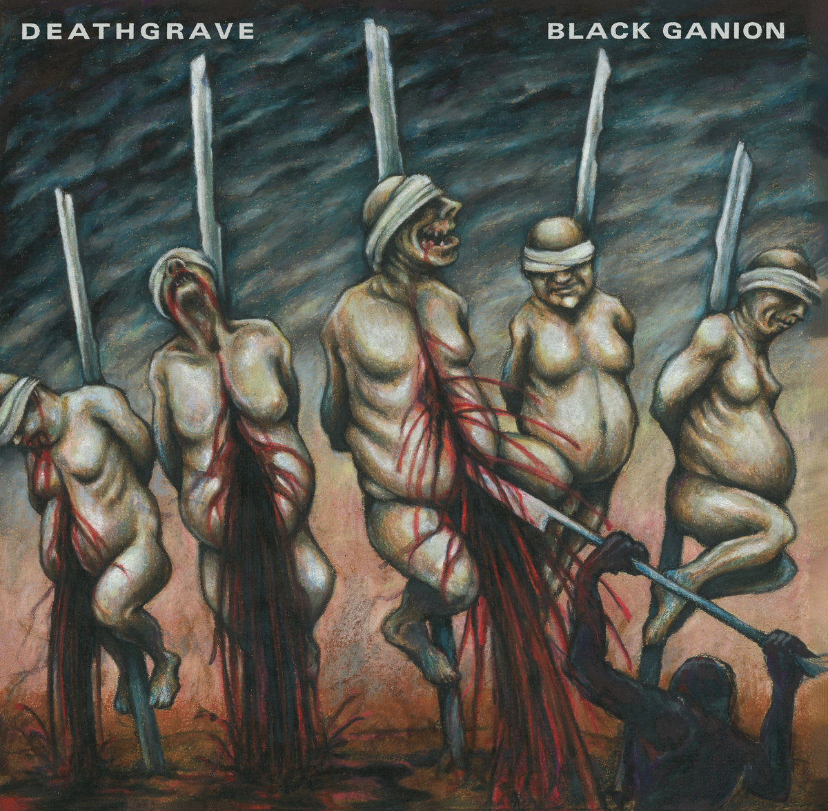 DEATHGRAVE \/ BLACK GANION Vinyl LP