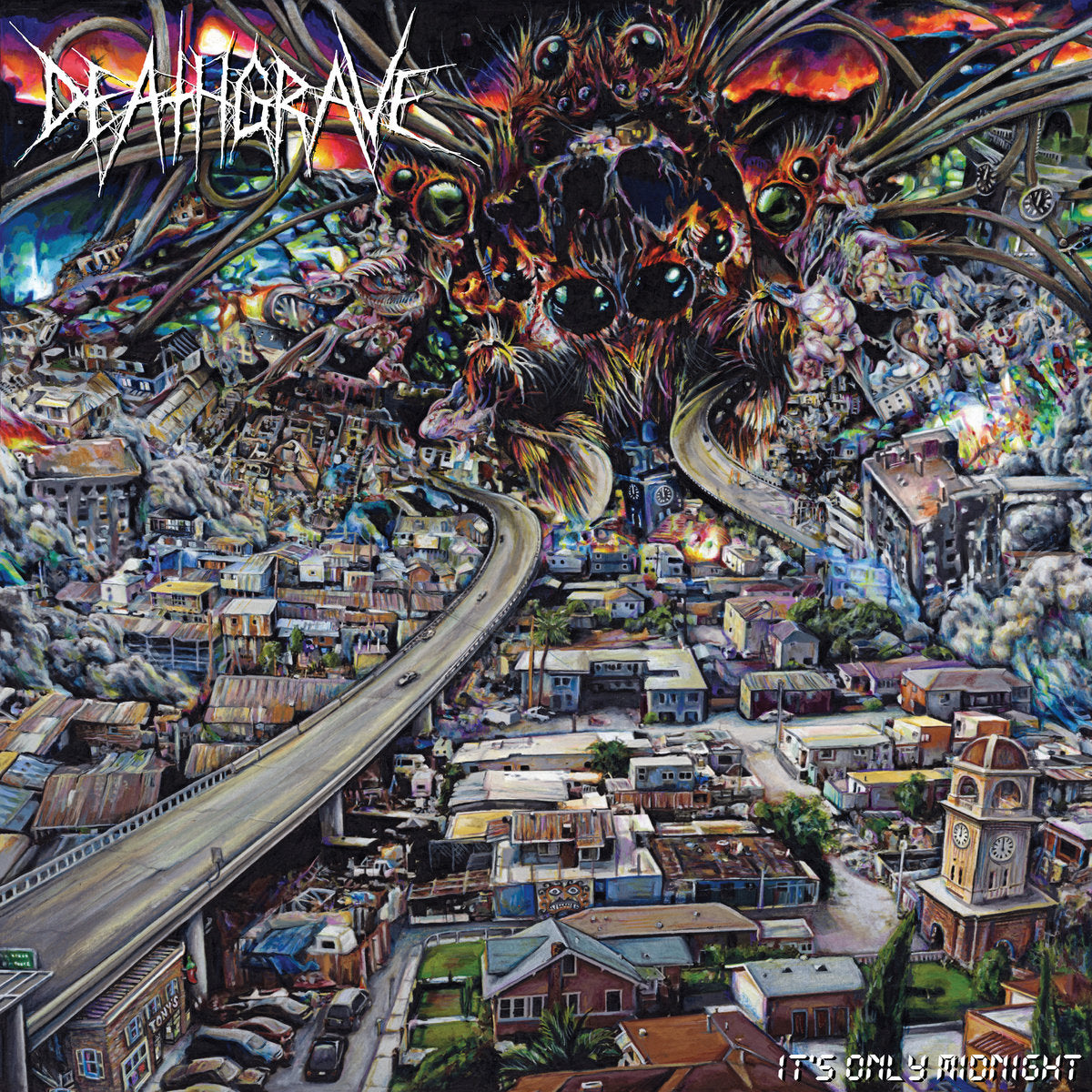 DEATHGRAVE: It's Only Midnight Vinyl LP