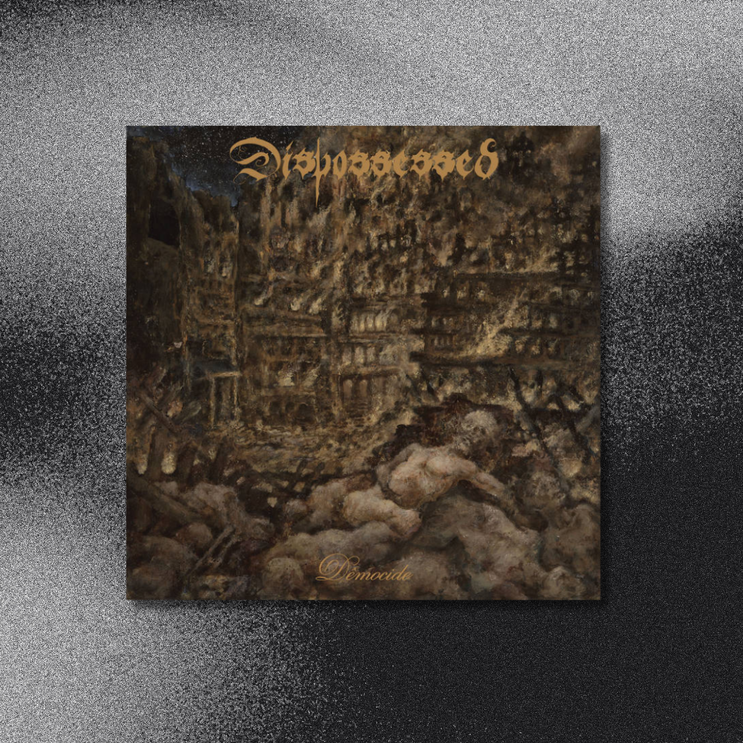 DISPOSSESSED_Dêmocide_Gold_Vinyl_Cassette_AUS_Global_Disrupt