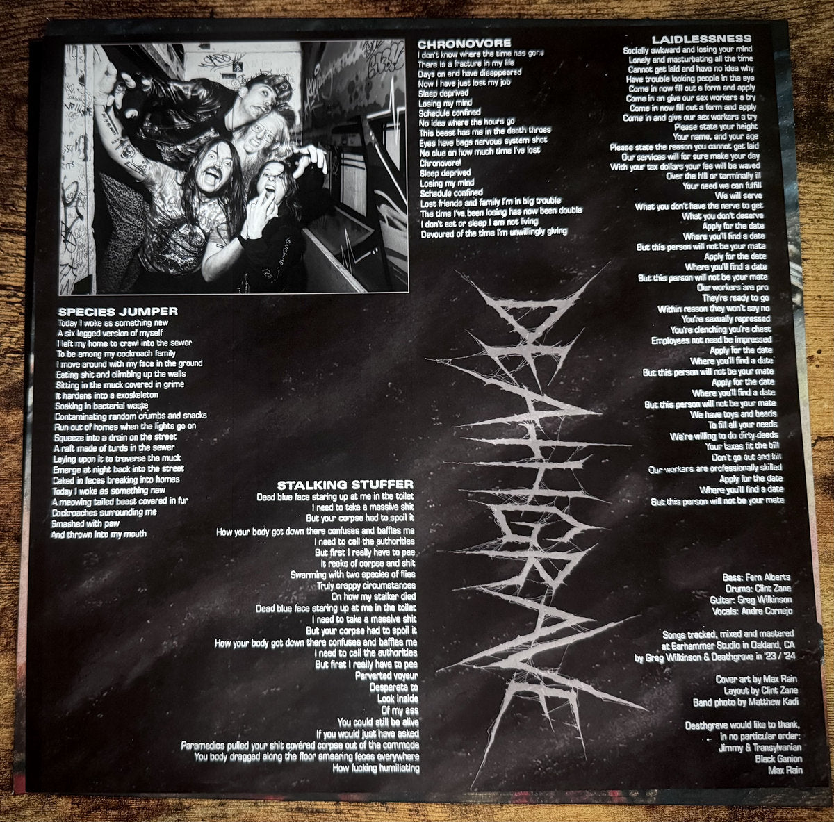 DEATHGRAVE_\/_BLACK_GANION_Vinyl_LP_in_Australia_Global_Disrupt_Records