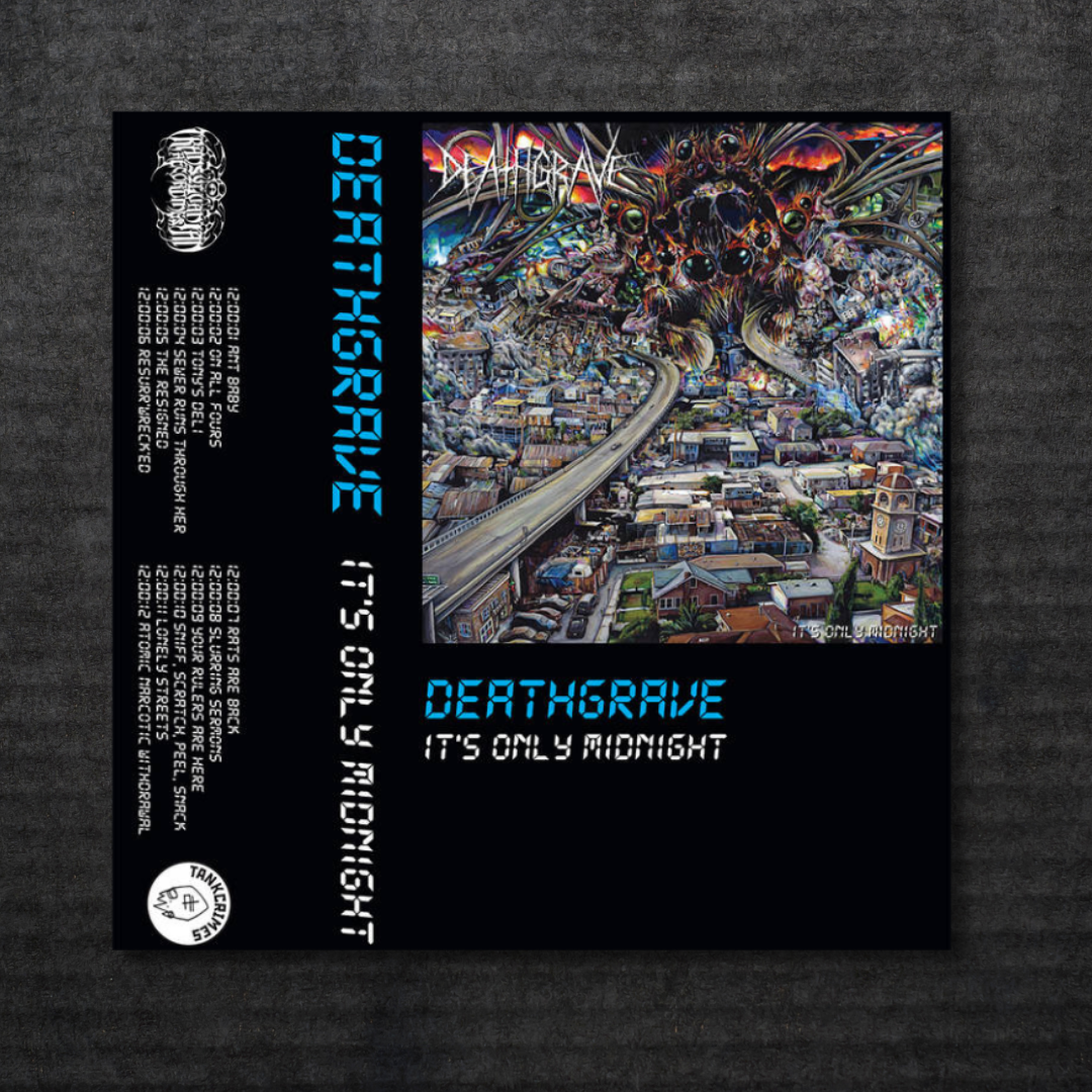 DEATHGRAVE_It's_Only_Midnight_Cassette_in_Australia_Global_Disrupt_Records