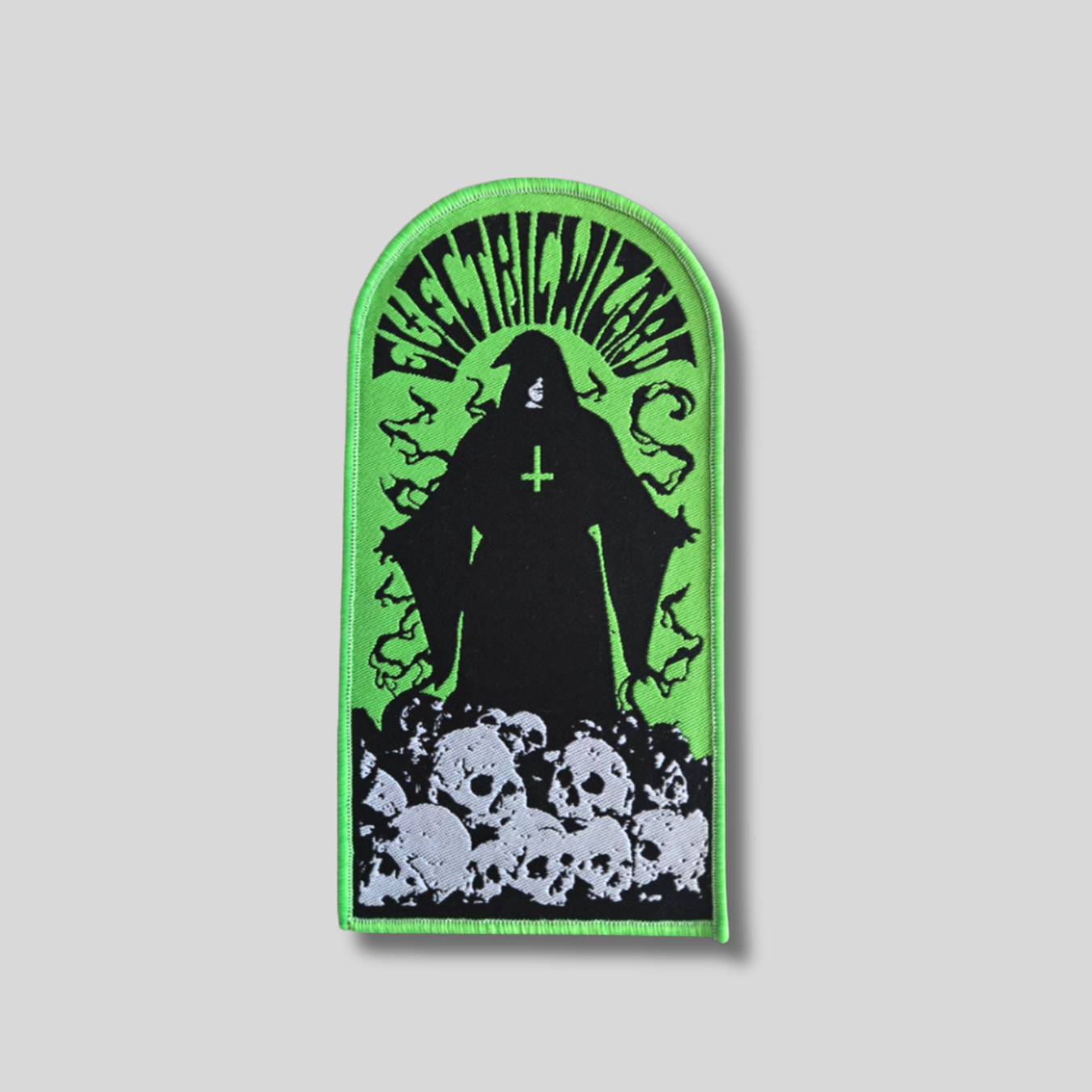 ELECTRIC WIZARD: (Green Border) Woven Patch