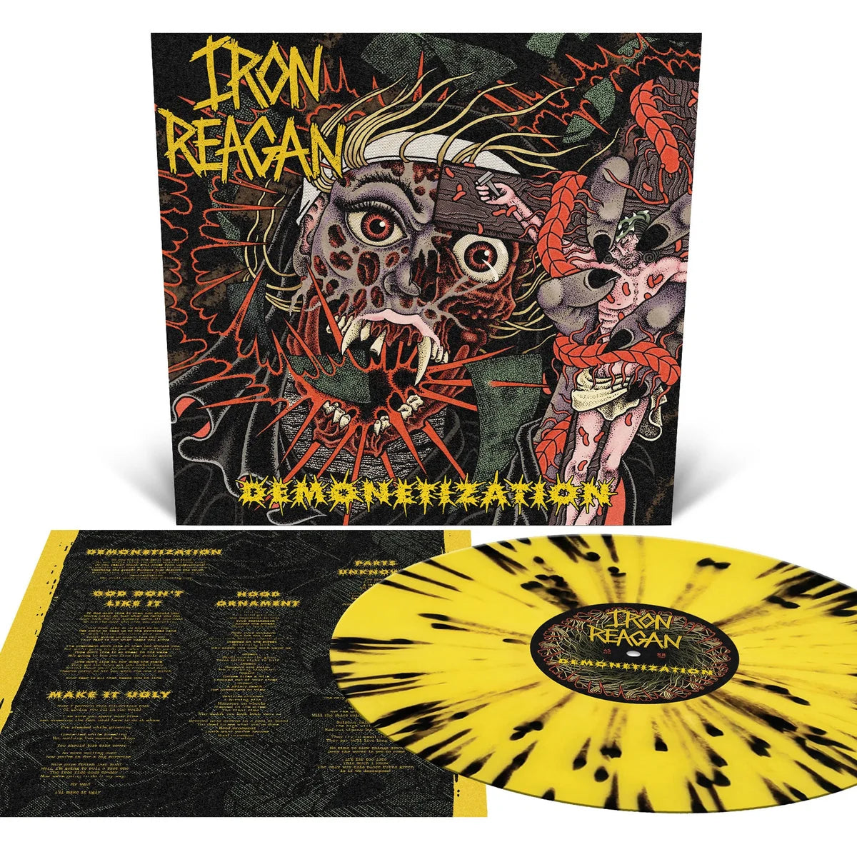 IRON REAGAN: Demonetization 12" EP (Black)
