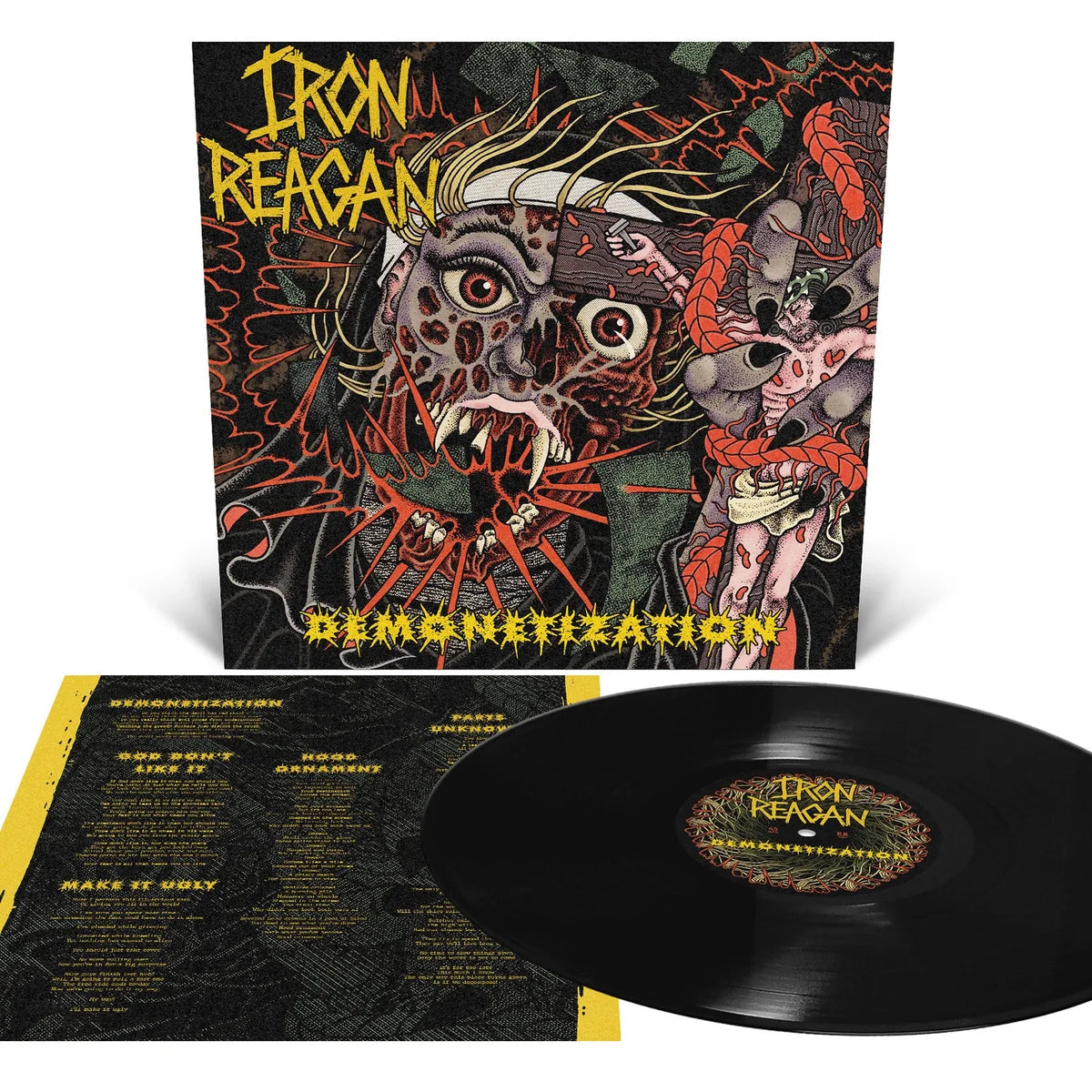 IRON REAGAN: Demonetization 12" EP (Black)