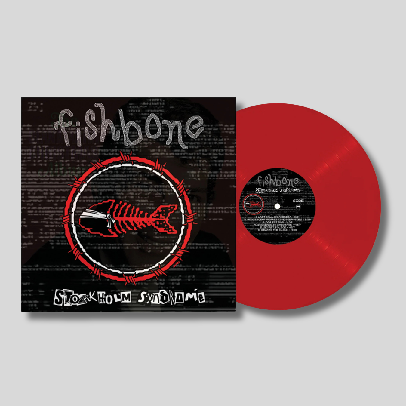 FISHBONE: Stockholm Syndrome Vinyl LP (Blood Red)