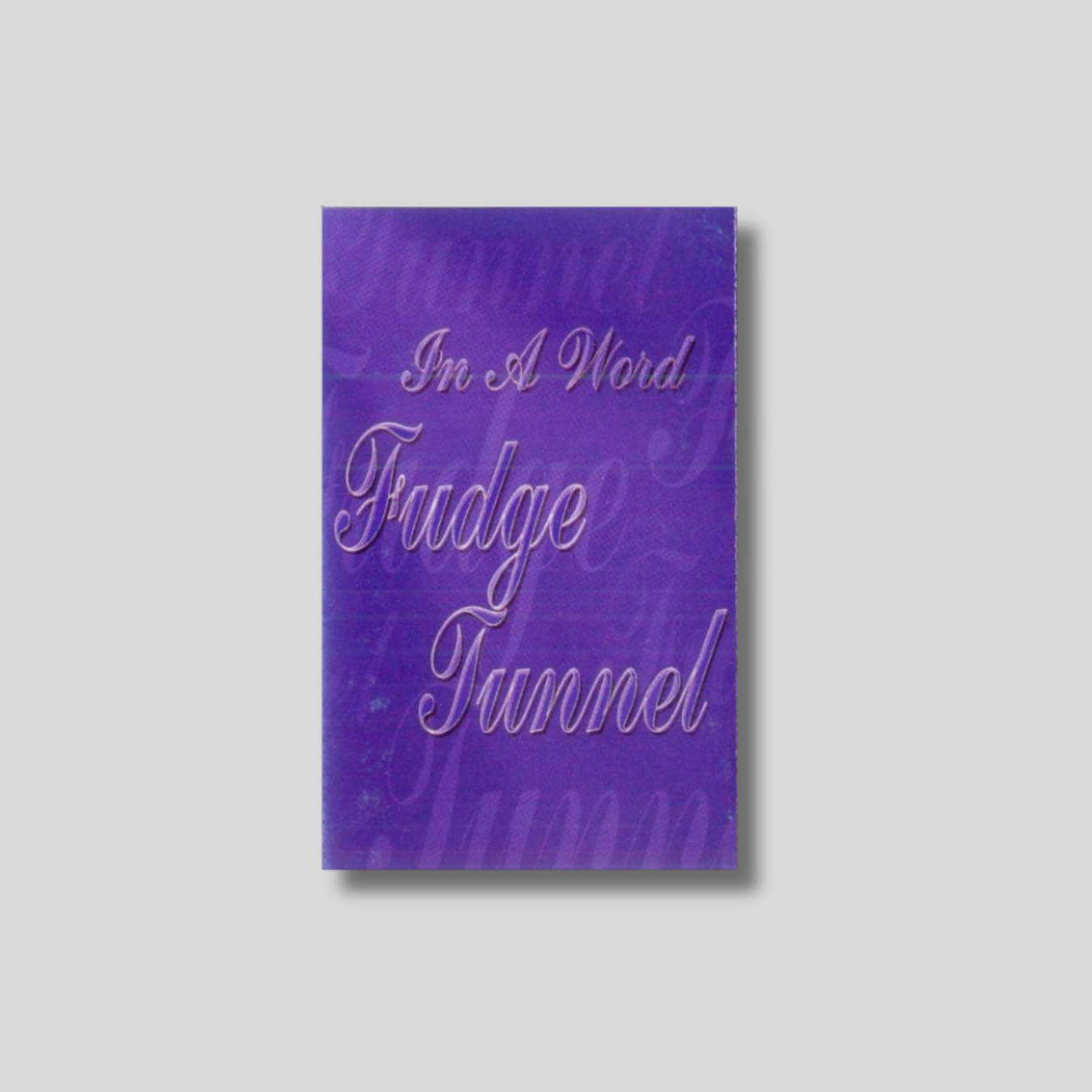 FUDGE TUNNEL: In A Word Cassette