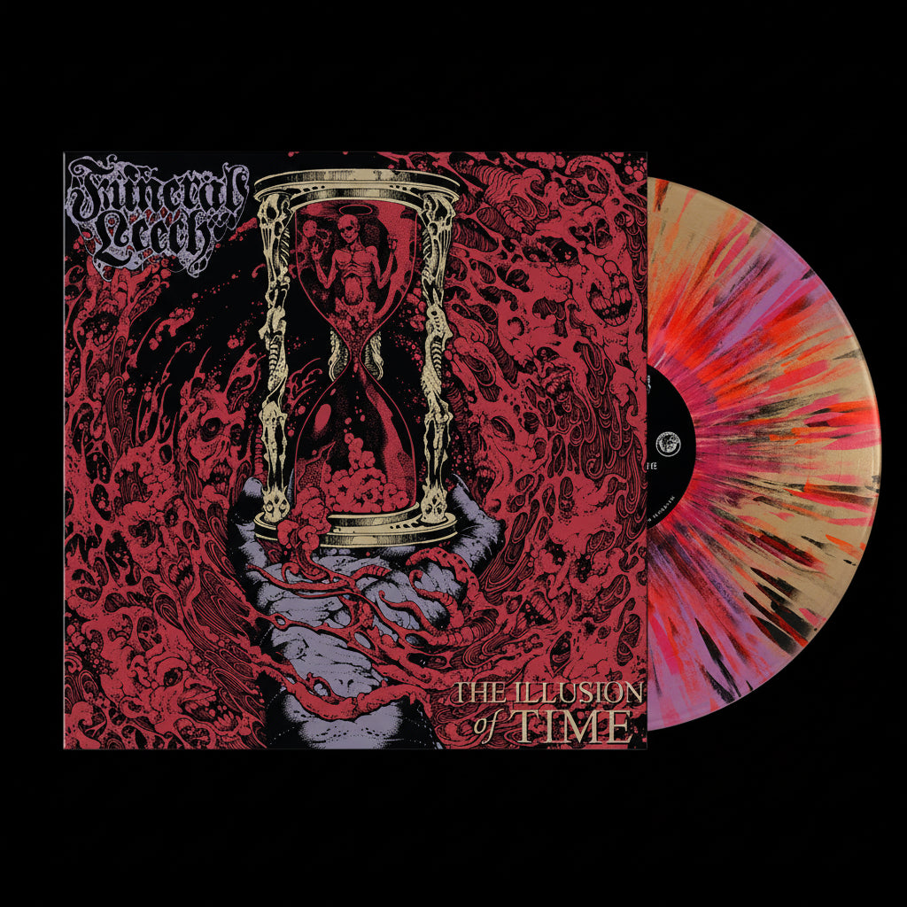 FUNERAL LEECH: The Illusion Of Time Vinyl LP cover