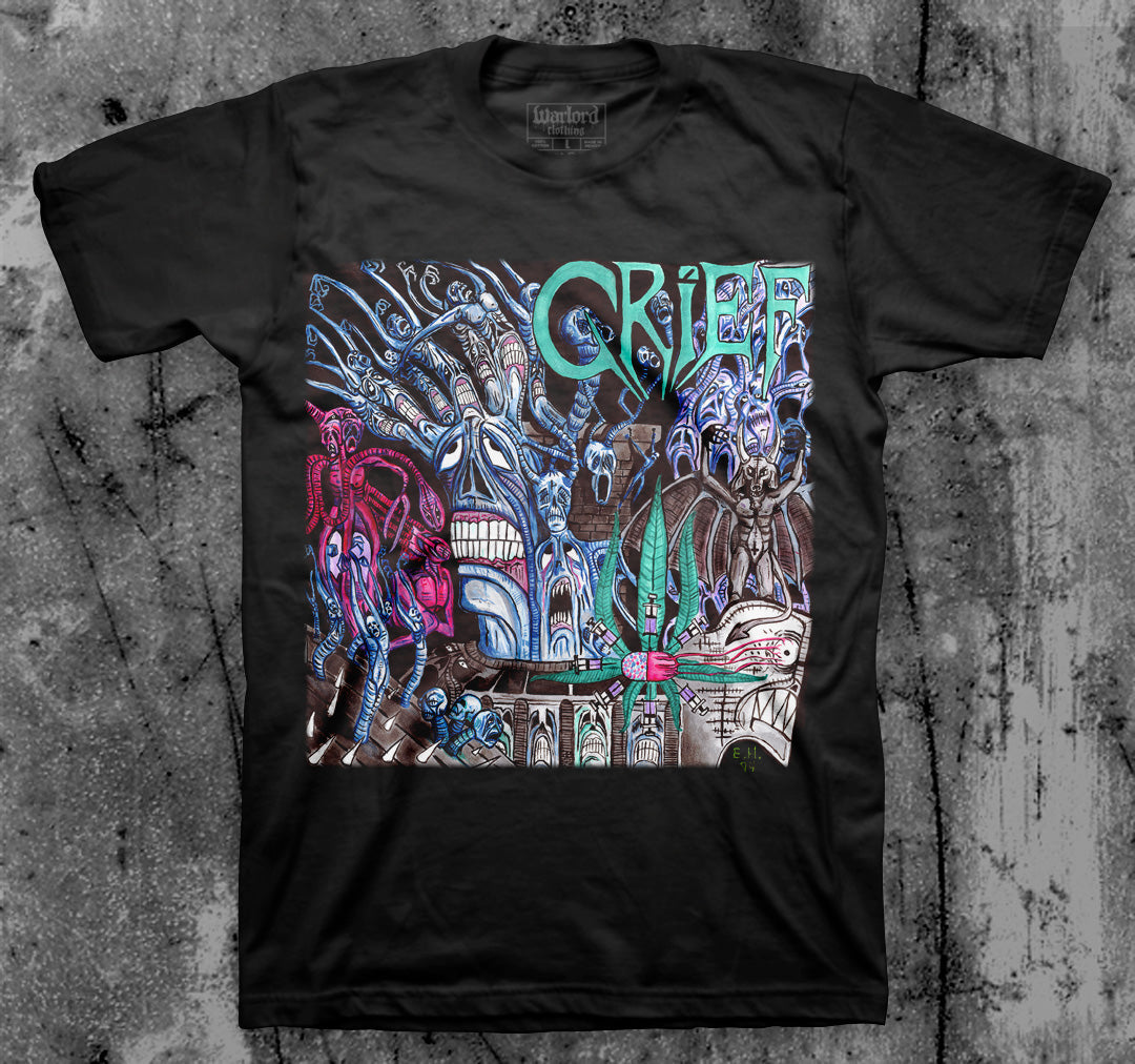 GRIEF_Come_To_Grief_T_shirt_Front_in_Australia_Global_Disrupt_Records