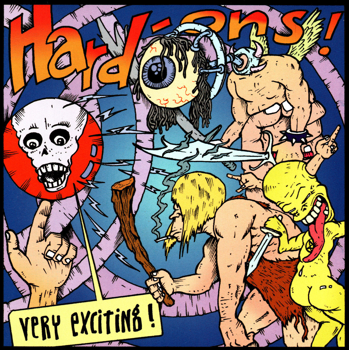 HARD-ONS: Very Exciting! Vinyl LP (Red)