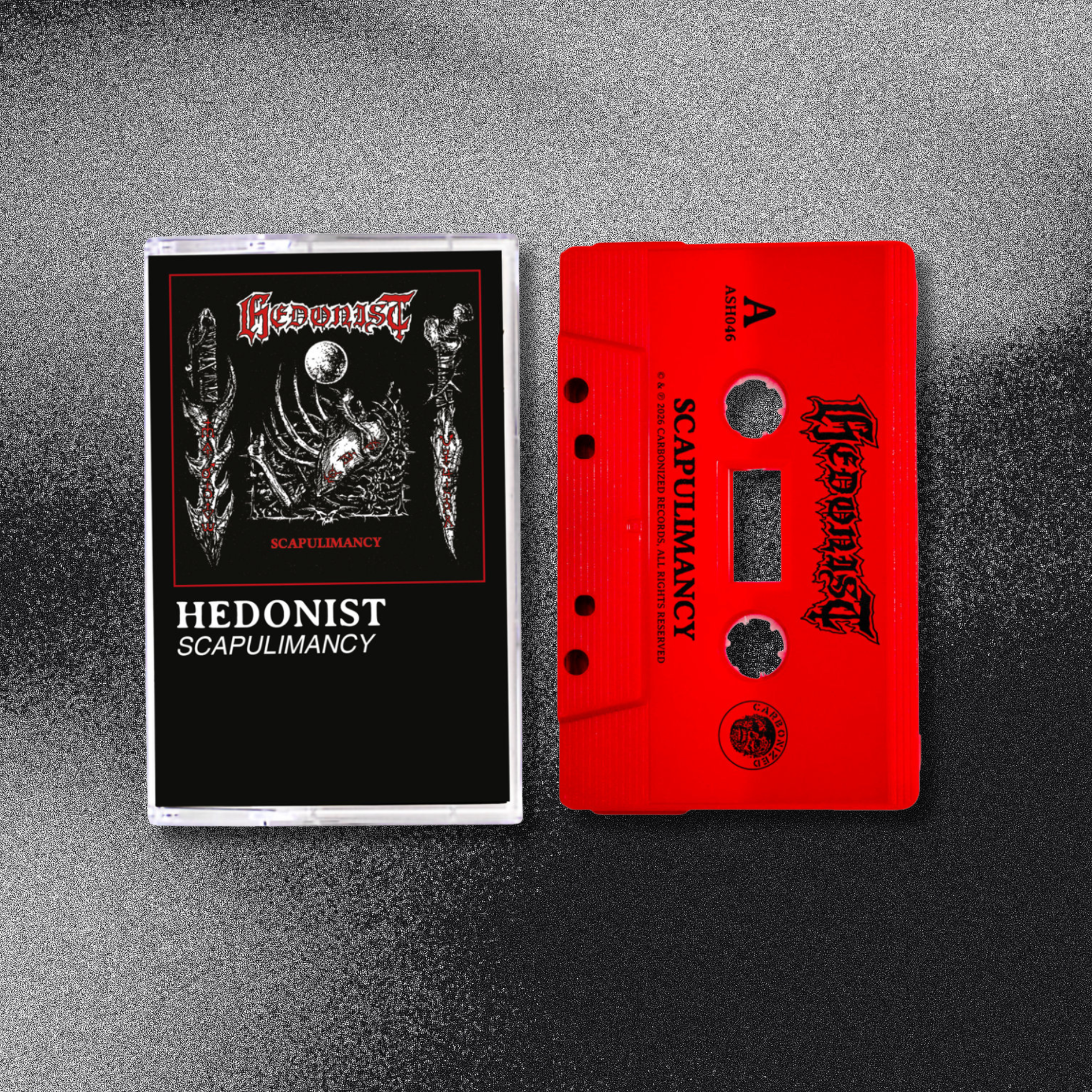 HEDONIST: Scapulimancy Cassette Red (Pre-Order) cover