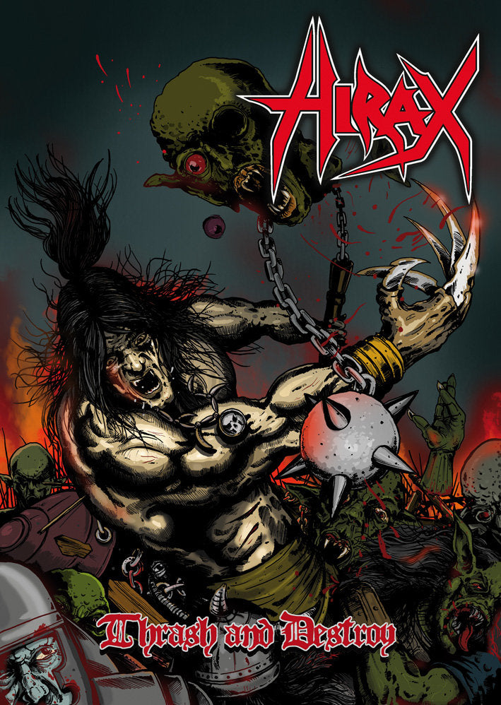 HIRAX: Thrash And Destroy Vinyl 2LP