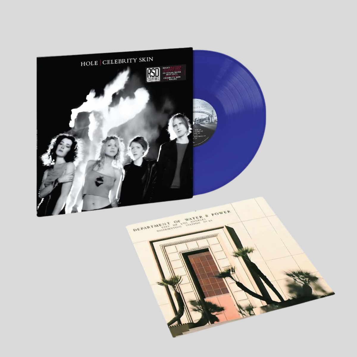 HOLE: Celebrity Skin Vinyl LP ("Stolen Water" Blue)