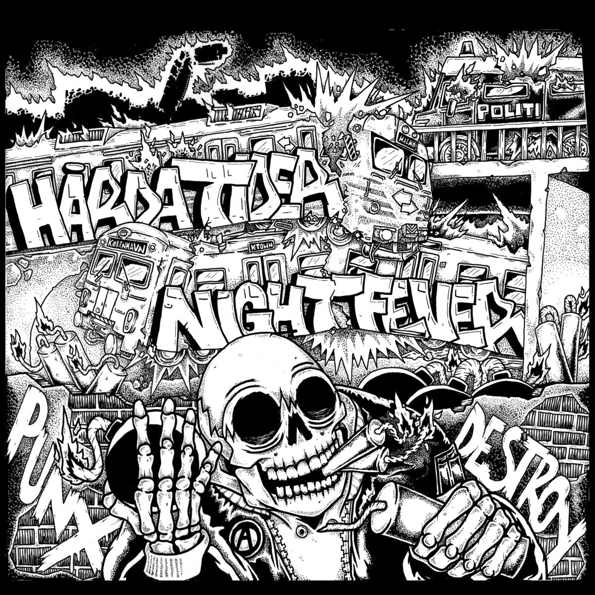 HÅRDA TIDER / NIGHT FEVER Vinyl LP