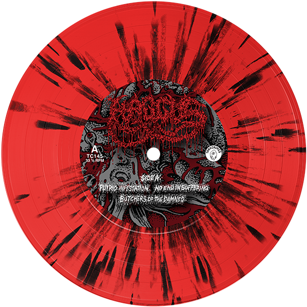 HAGGUS_No_End_in_Suffering_EP_Vinyl_7"_in_Australia_Global_Disrupt_Records