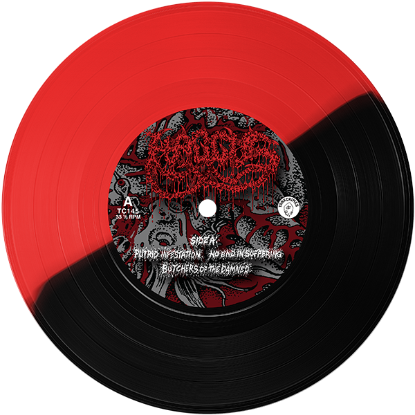 HAGGUS_No_End_in_Suffering_EP_Vinyl_7"_in_Australia_Global_Disrupt_Records