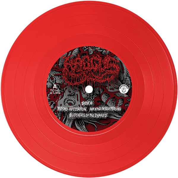 HAGGUS_No_End_in_Suffering_EP_Vinyl_7"_in_Australia_Global_Disrupt_Records