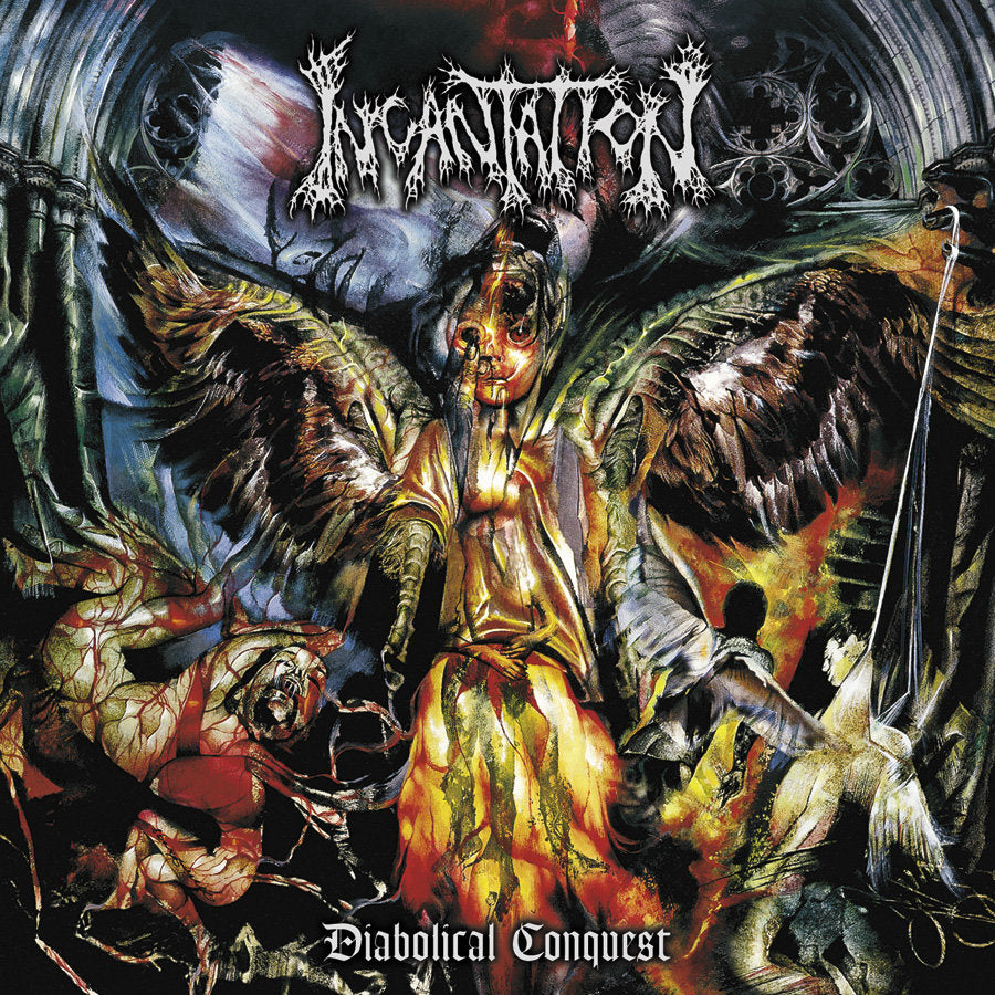 INCANTATION: Diabolical Conquest Vinyl LP (Aqua Blue)