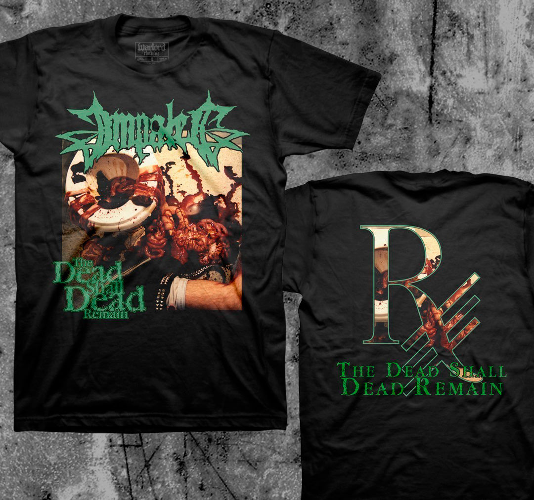IMPALED_The_Dead_Shall_Dead_Remain_T_shirt_Front_in_Australia_Global_Disrupt_Records