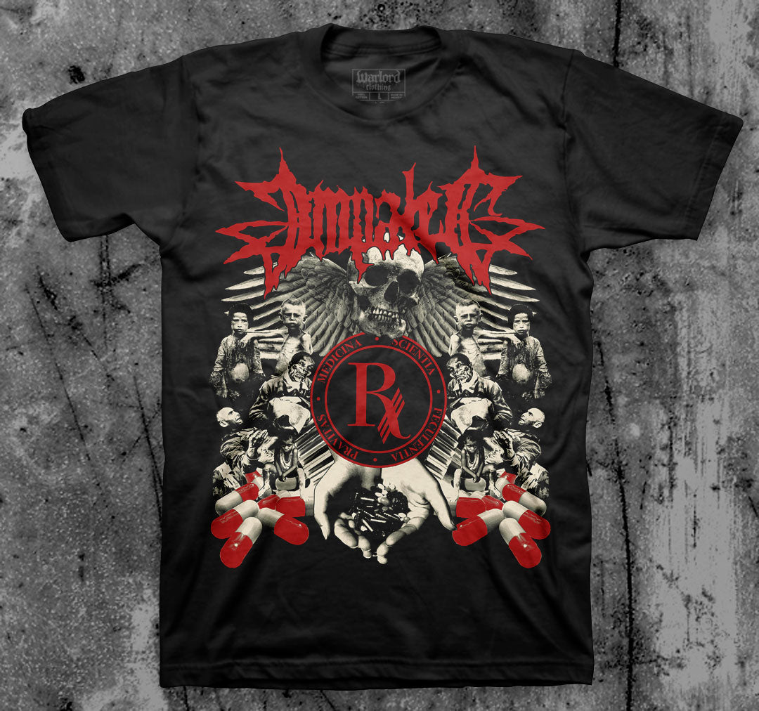 IMPALED_Collage_T_shirt_Front_in_Australia_Global_Disrupt_Records