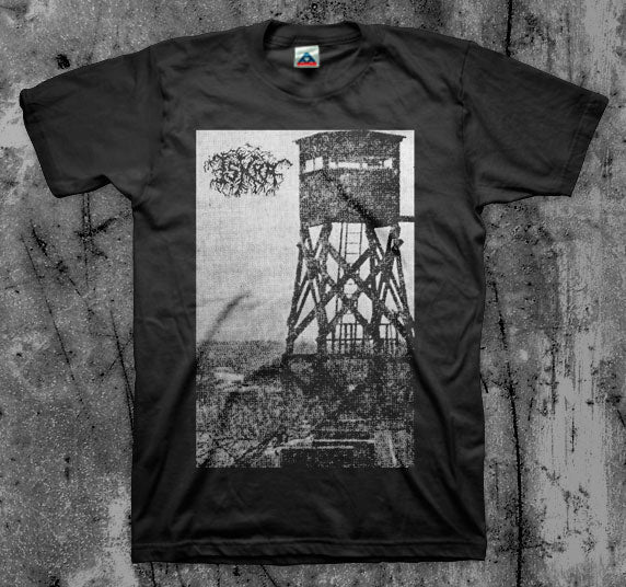 ISKRA_Tower_T_shirt_Front_in_Australia_Global_Disrupt_Records