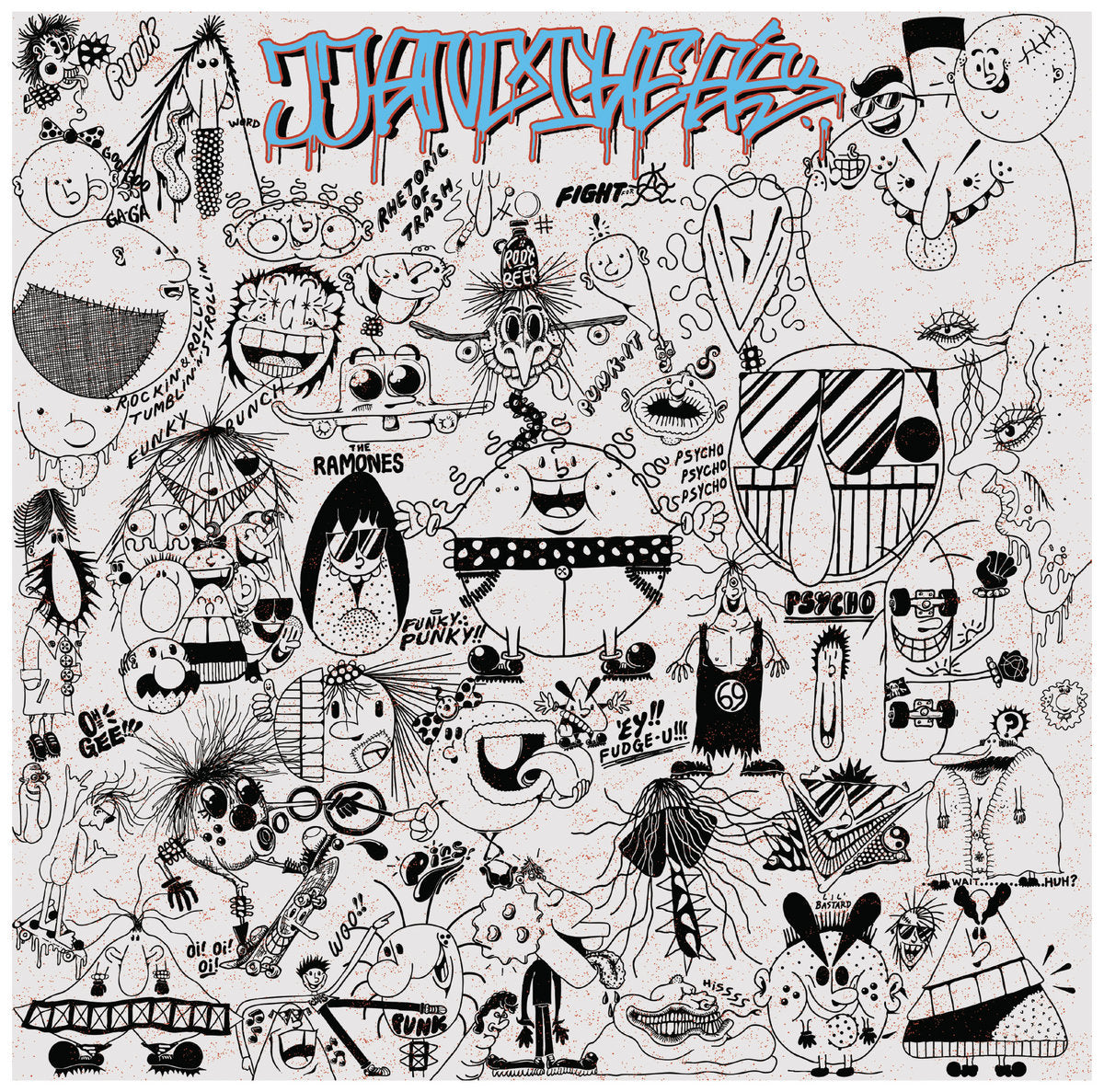 JJ AND THE A'S: Rhetoric of Trash Vinyl LP