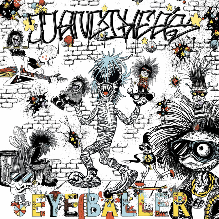 JJ_AND_THE_A'S_Eyeballer_Vinyl_7"_in_Australia_Global_Disrupt_Records