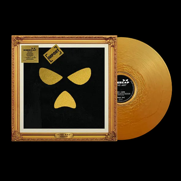 KNEECAP_Fine_Art_Vinyl_LP_(Gold_w/_Die-cut_Slipcase)_in_Australia_Global_Disrupt_Records
