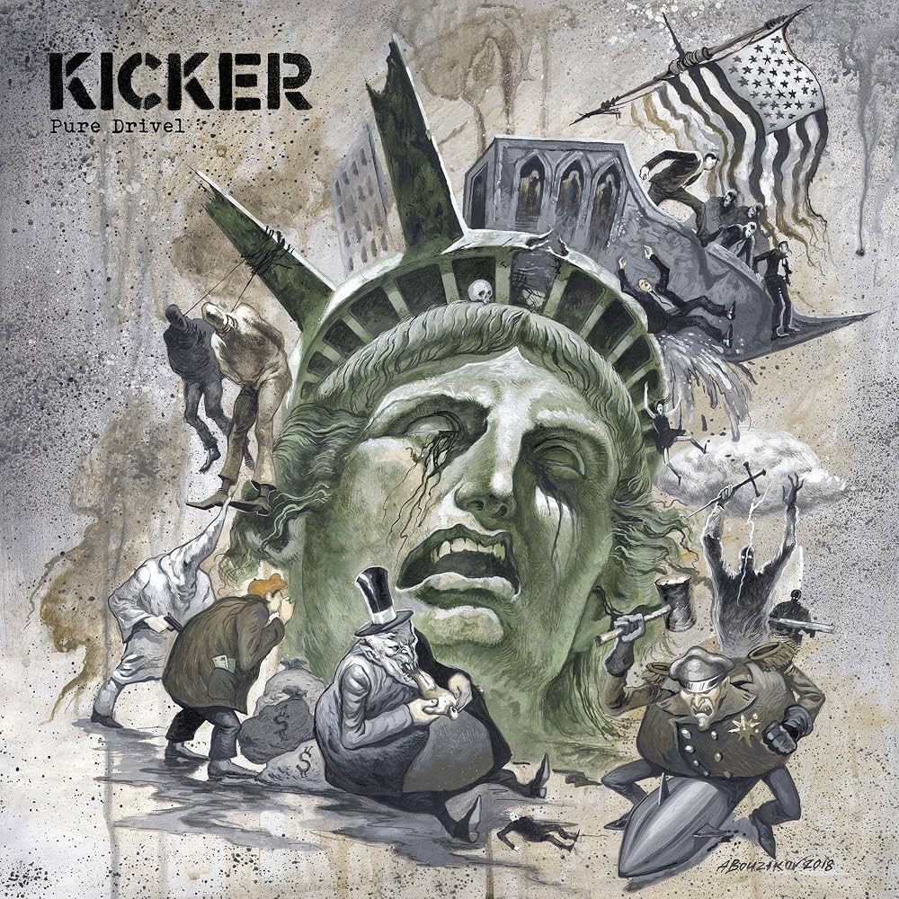 KICKER_Pure_Drivel_Vinyl_LP_in_Australia_Global_Disrupt_Records