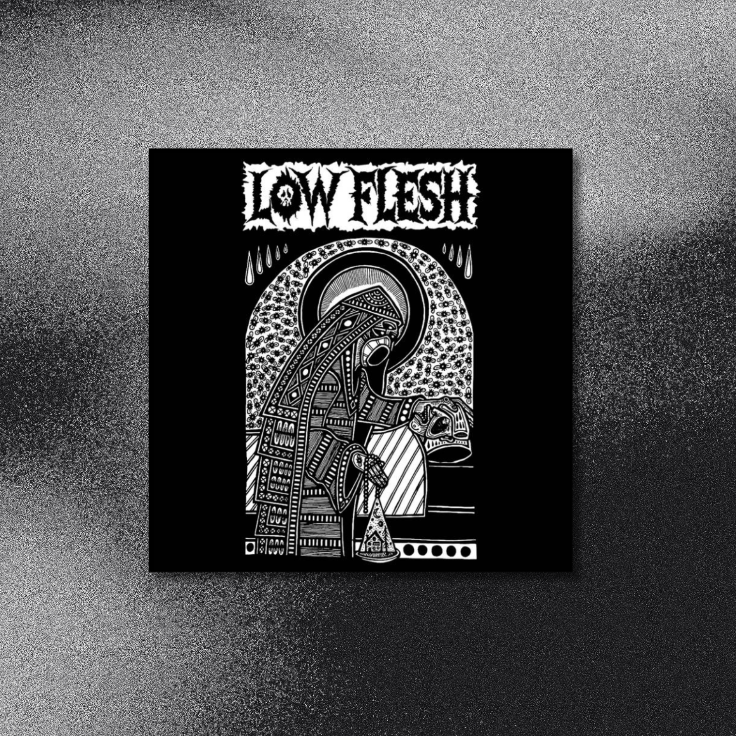 LOW_FLESH_S/T_Cassette_in_Australia_Global_Disrupt_Records